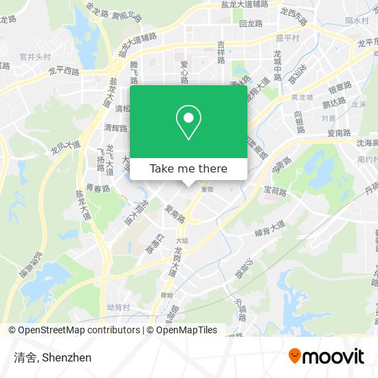清舍 map