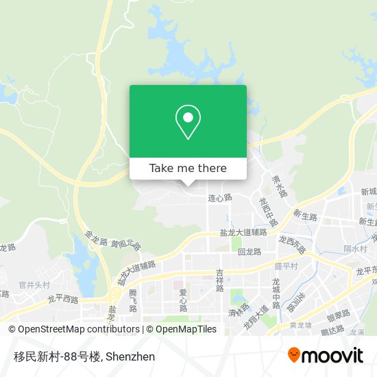 移民新村-88号楼 map
