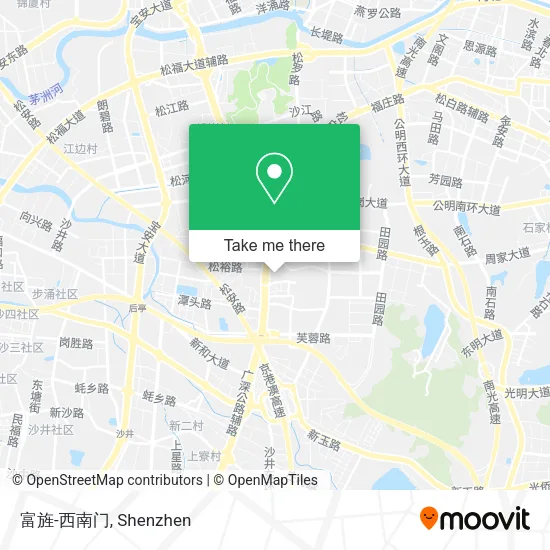 富旌-西南门 map