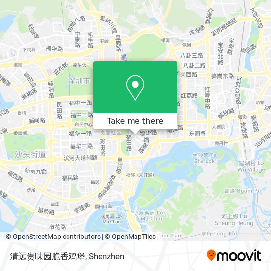 清远贵味园脆香鸡堡 map