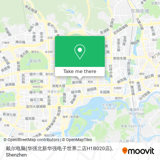 戴尔电脑(华强北新华强电子世界二店H1B020店) map