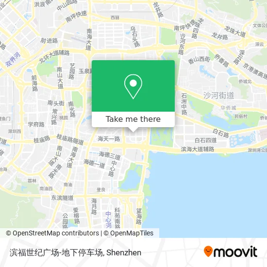 滨福世纪广场-地下停车场 map