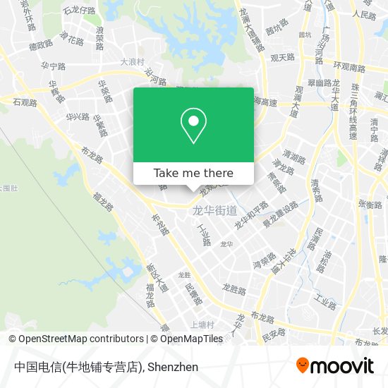 中国电信(牛地铺专营店) map