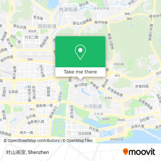 对山画室 map