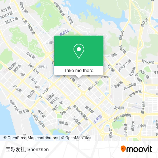 宝彩发社 map