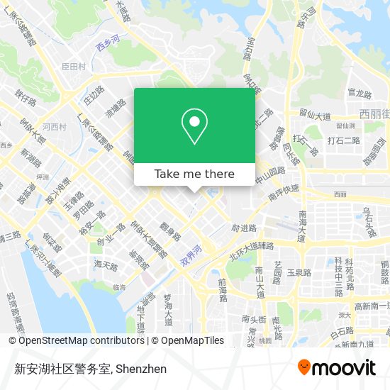 新安湖社区警务室 map
