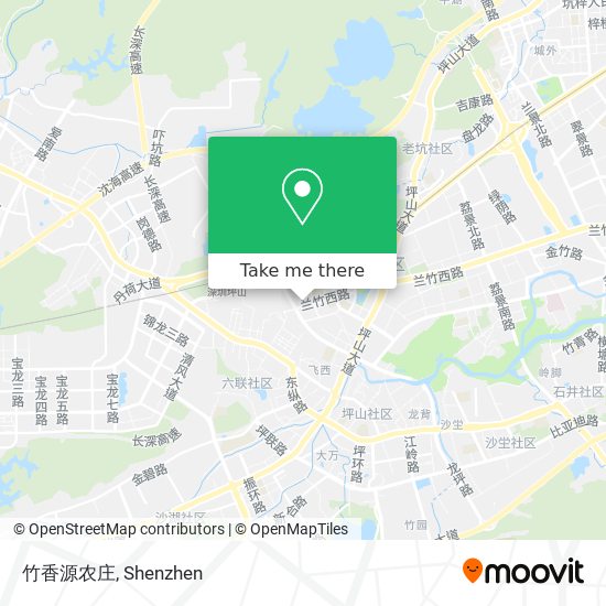 竹香源农庄 map