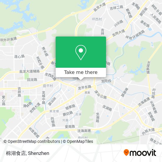 棉湖食店 map