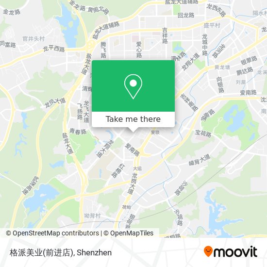 格派美业(前进店) map