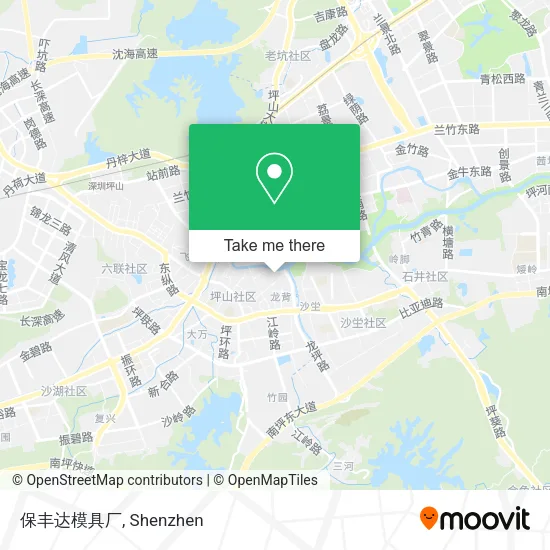 保丰达模具厂 map