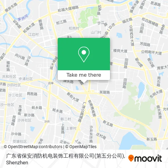 广东省保安消防机电装饰工程有限公司(第五分公司) map