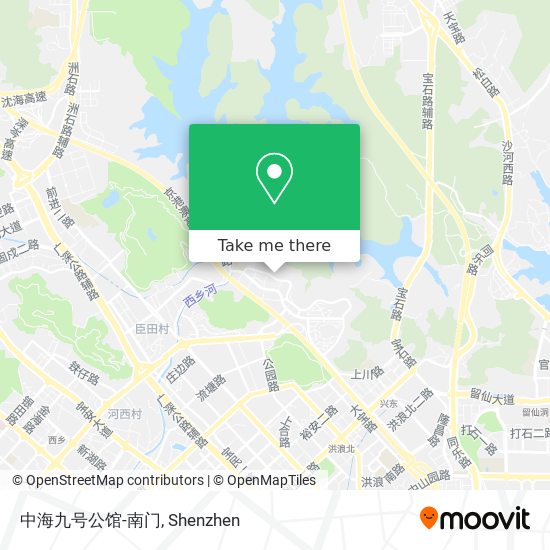 中海九号公馆-南门 map