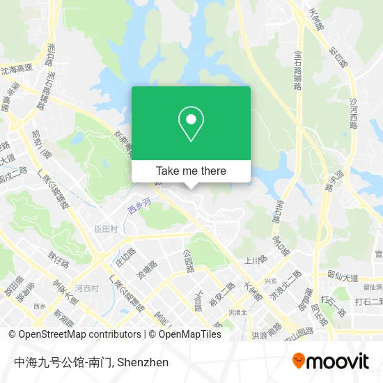 中海九号公馆-南门 map