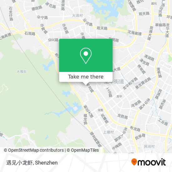 遇见小龙虾 map