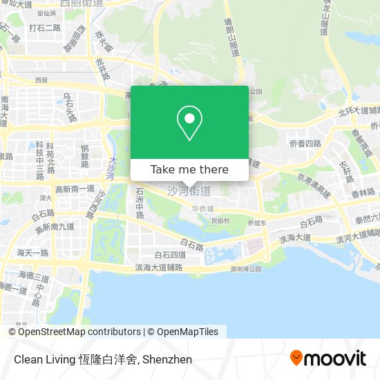 Clean Living 恆隆白洋舍 map