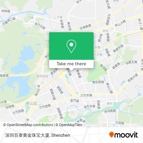 深圳百泰黄金珠宝大厦 map