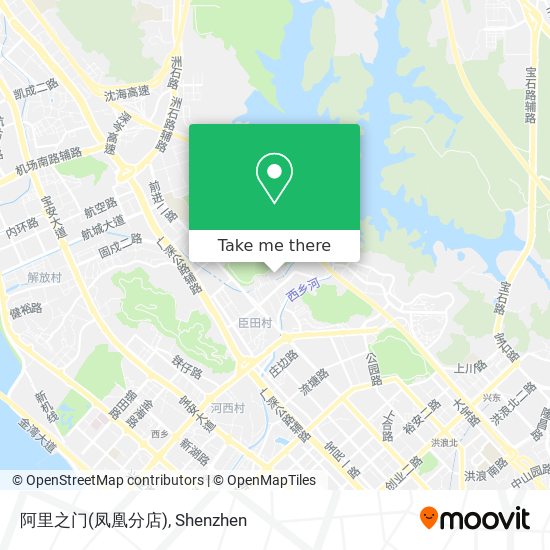 阿里之门(凤凰分店) map