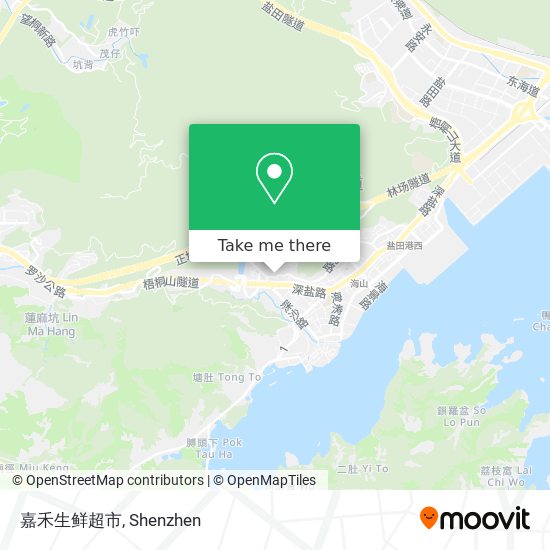 嘉禾生鲜超市 map