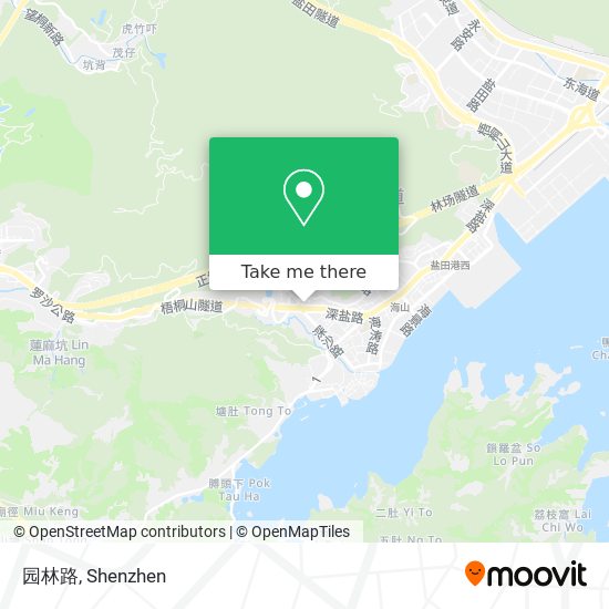 园林路 map