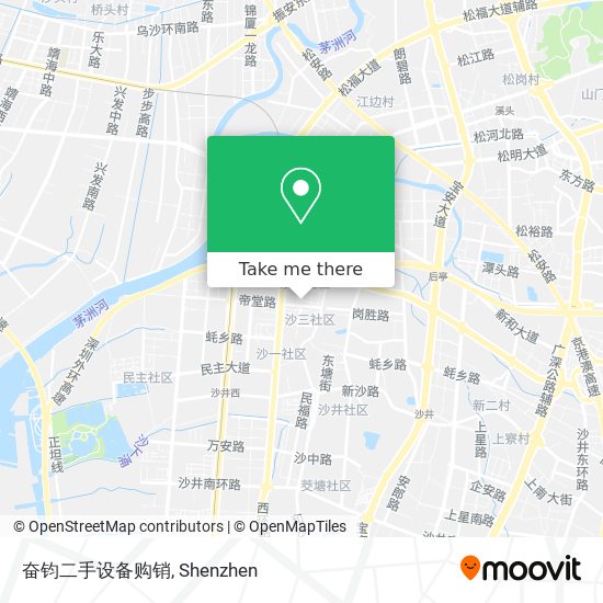 奋钧二手设备购销 map