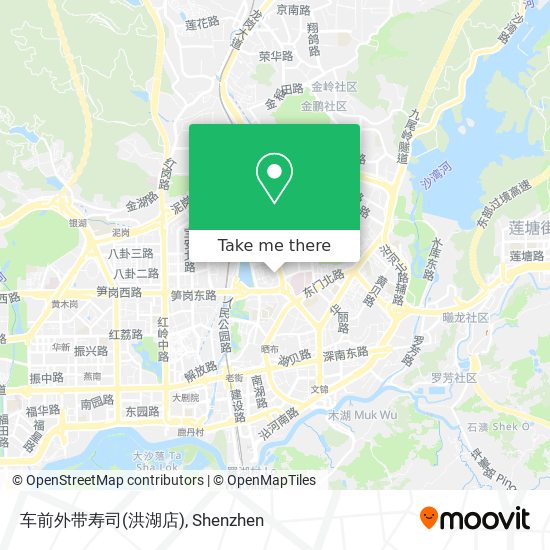 车前外带寿司(洪湖店) map