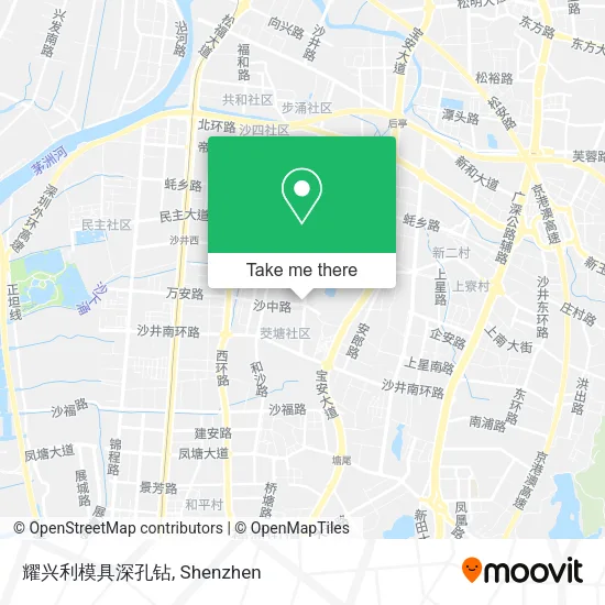 耀兴利模具深孔钻 map
