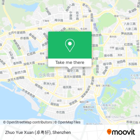 Zhuo Yue Xuan (卓粤轩) map