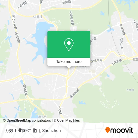 万效工业园-西北门 map