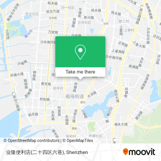 业隆便利店(二十四区六巷) map