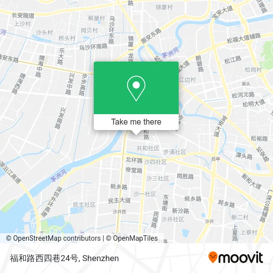 福和路西四巷24号 map