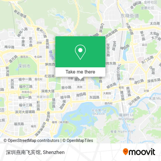 深圳燕南飞宾馆 map
