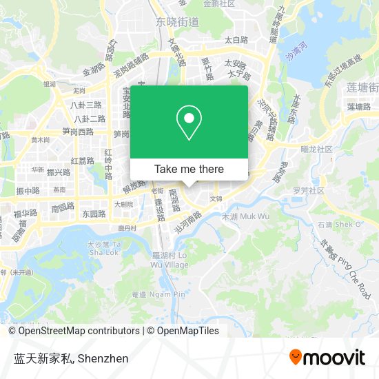 蓝天新家私 map