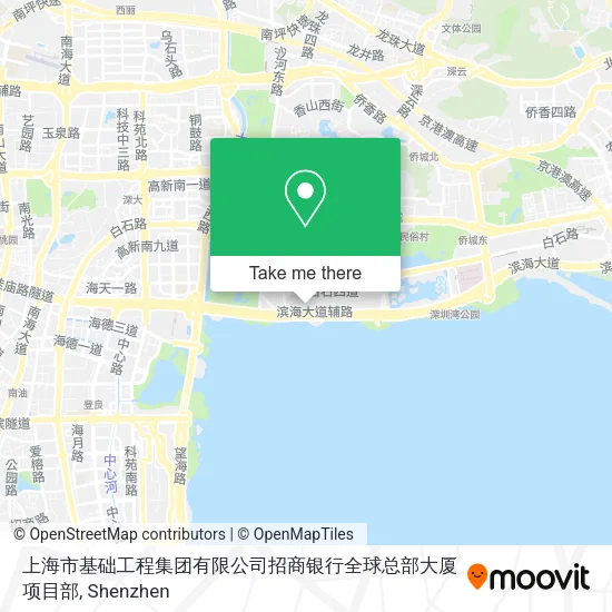 上海市基础工程集团有限公司招商银行全球总部大厦项目部 map