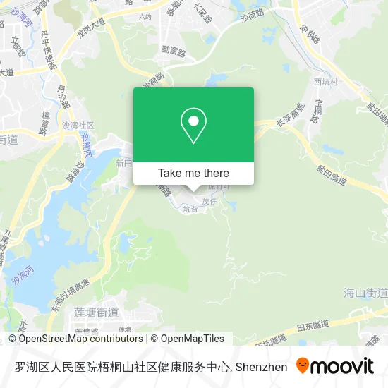 罗湖区人民医院梧桐山社区健康服务中心 map