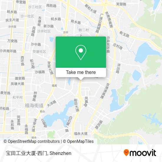 宝田工业大厦-西门 map
