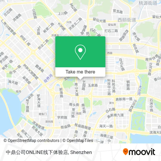中鼎公司ONLINE线下体验店 map