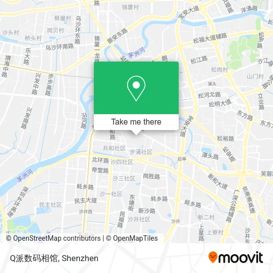 Q派数码相馆 map