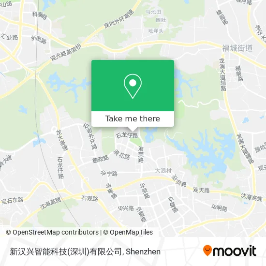 新汉兴智能科技(深圳)有限公司 map