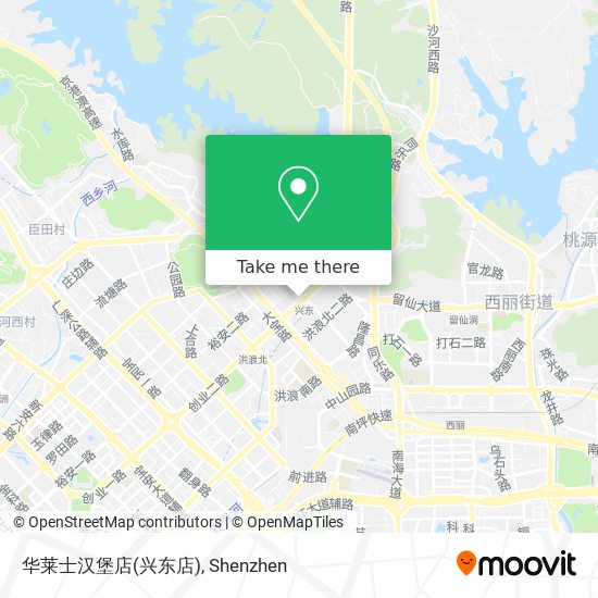 华莱士汉堡店(兴东店) map