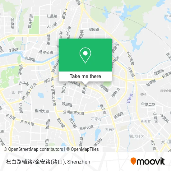 松白路辅路/金安路(路口) map