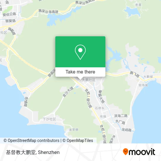 基督教大鹏堂 map