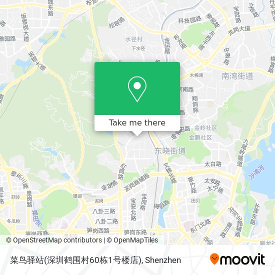 菜鸟驿站(深圳鹤围村60栋1号楼店) map