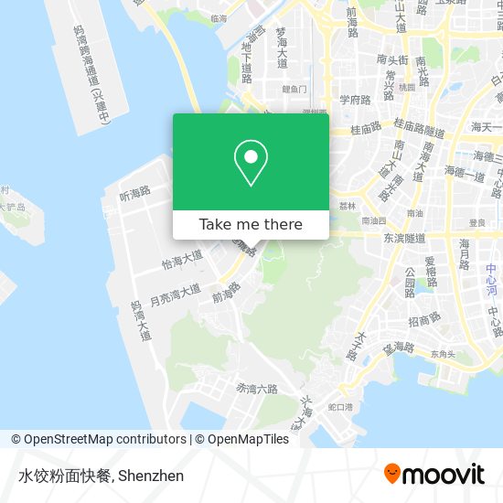 水饺粉面快餐 map