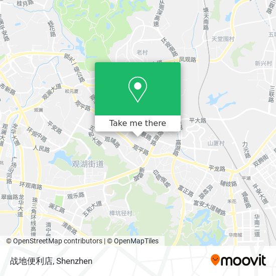 战地便利店 map