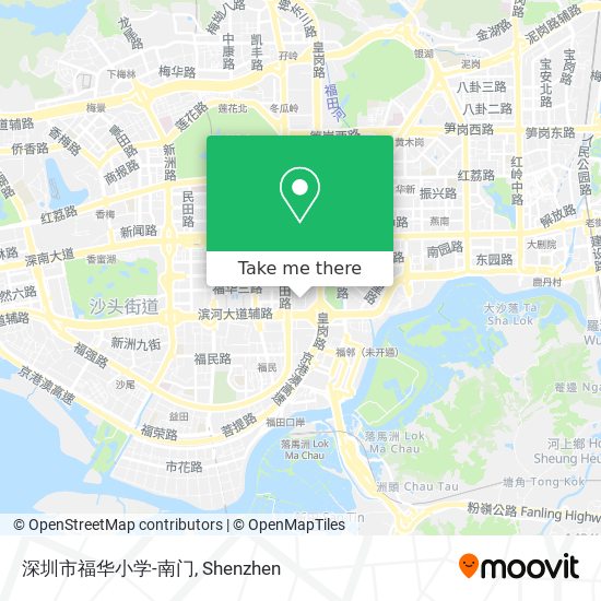 深圳市福华小学-南门 map