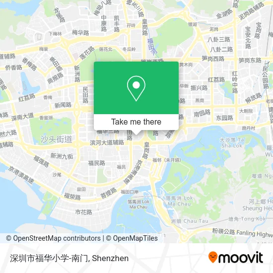 深圳市福华小学-南门 map