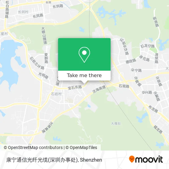 康宁通信光纤光缆(深圳办事处) map