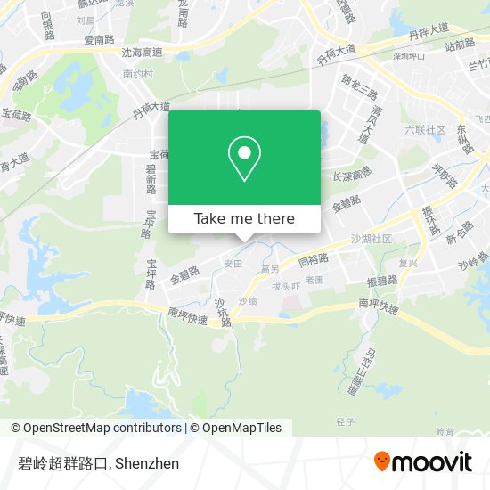 碧岭超群路口 map