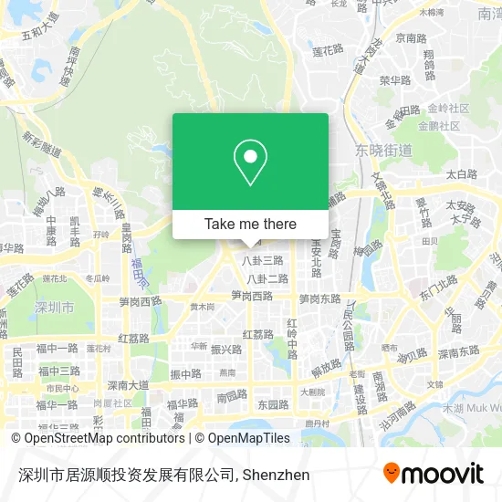 深圳市居源顺投资发展有限公司 map