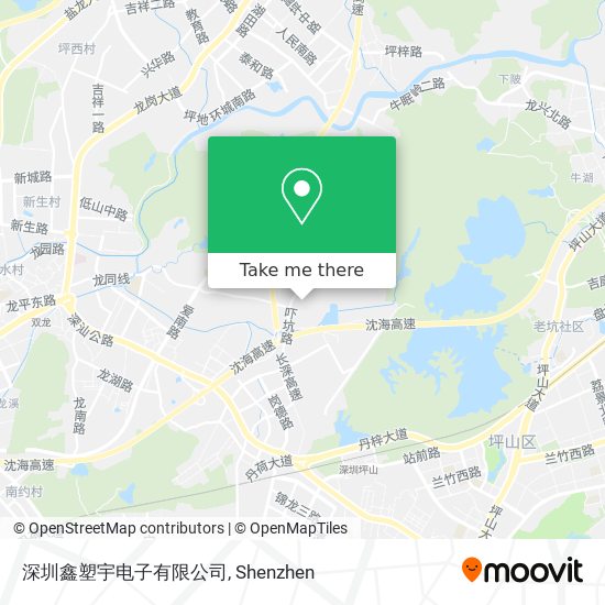 深圳鑫塑宇电子有限公司 map